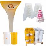 High Elongation Translucent Platinum Cure Silicone Rubber For Making Candle Resin Molds for sale