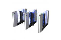 China CE Approval Entrance Turnstile Gate Swing Barrier Gate Fast Speed Access Control System supplier