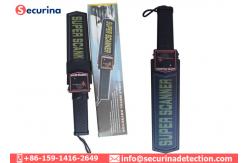 China Portable Electronic Security Metal Detector Wand Intelligent Alarm Continuous Adjustment supplier