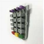 Non Toxic 80 Shore A Silicone Rubber Keyboard For POS Machine