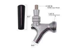 China SS304 Double Wall 5L Carbonated Drink Ball Lock Mini Keg supplier
