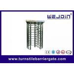 Indoor Swimming Pool Full Height Turnstile pedestrian security gates for sale