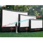 Professional Outside Inflatable Movie Screen With 0.55mm PVC Tarpaulin for sale