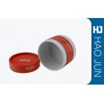 China Cardboard Cylinder Containers / Red Paper Cylinder Box Packaging For Candy manufacturer