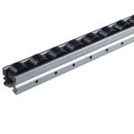 Placon Sliding Roller Track Flow Rail Industrial Steel Roller  For Pipe Rack System for sale