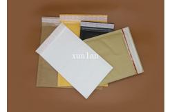 China Hard Tear Kraft Paper Bubble Mailers No Fading With 2 Sealing Sides supplier