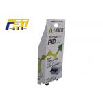 CMYK Printing Cardboard Paper Trolley Box Easy Assembled With Handles For Advertising