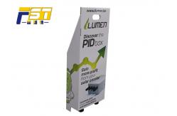 China CMYK Printing Cardboard Paper Trolley Box Easy Assembled With Handles For Advertising supplier