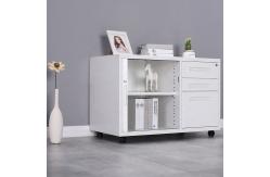 China WT Lock 0.3CBM Metal Mobile Pedestal 3 Drawers supplier
