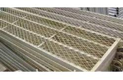 China Steel Scaffold Mesh Netting Footstep Platform Carbon Steel Expanded Metal 40×80mm supplier