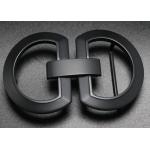 35MM Custom Black Plated Replacement Stainless Steel Belt Buckle Waist Accessory for sale