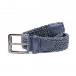 Pu Leather Trim Golf Sports Mens Braided Belt Woven Cotton No Hole for sale