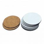 Round Anti Slip 100x100mm Blank Cork Coasters
