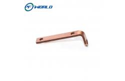 China Precision Aerospace CNC Brass Parts Electroplating CNC Machining Service supplier