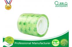 China Transparent Cello Custom BOPP Stationery Tape 12mm 18mm 24mm Width supplier