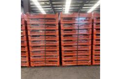 China Forklift Collapsible Metal Storage Box , Stackable Metal Cage Containers Rack Bin supplier