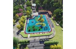 China IAAF Stadiums Schools Shockproof EPDM Playground Surface Fadeless supplier
