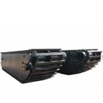 Customizable Pontoon Amphibious Excavator Undercarriage For 5-30 Ton Swamp for sale