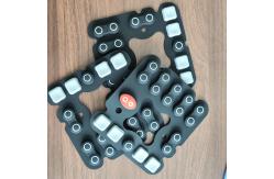 China OEM Industrial Custom Silicone Rubber Keys Durable supplier