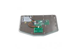 China IP65 Static Vehicle Metal Ruggedized Keyboard Waterproof Touchpad 94 keys supplier