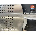 ASTM A182 F316L STAINLESS STEEL TUBESHEET HEAT EXCHANGER PART