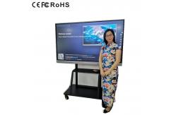 China Infrared Touch Technology Education Interactive Flat Panel Display for Collaborative Teaching supplier