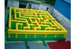 China Inflatable Maze Games, Inflatable Tunnel Maze Game For Adults supplier