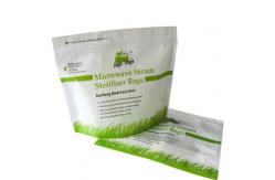 China Customized Aluminum Foil Laminated Bag / Food Grade Resealable Vaccum Microwave Pouch supplier