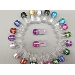 12mm PS Empty Plastic Pill Capsules Single Pill Capsule Packaging Bottles