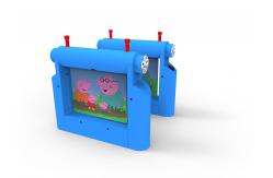 China Bidirectional Amusement Park Turnstiles Access Control System 120W supplier