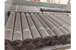 China High Tensile Plain Steel Wire Mesh Black Wire Cloth 12-60mesh supplier
