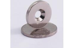 China High Remanence Thin  Countersunk Neodymium Magnets For Louder Speaker supplier