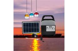 China 8000mah 5W 6V Portable Solar Camping Light For Garage supplier