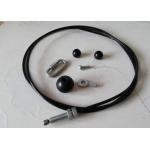 6mm Outer Diameter Multi Gym Cables / Fitness Spare Parts Nylon Coated Steel Cable for sale