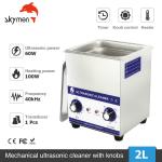 100W Heating Function Benchtop Ultrasonic Cleaner 2 Liter Tank 40KHz For Jewelry for sale