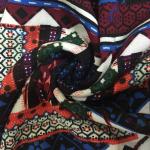 Plain Printed Rayon Fabric 30 X 30 Yarn Count 68 X 60 Density 145cm Width for sale