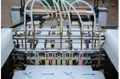 China Automatic Gluing Machine / Manually Positioning Gluing Machine supplier