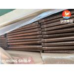 ASTM B111 C70600 O61 Low Fin Tube Copper Nickel Alloy For Cooler