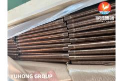 China ASTM B111 C70600 O61 Low Fin Tube Copper Nickel Alloy For Cooler supplier