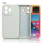 Custom Real Liquid Silicone Phone Case Microfiber Lining For IPhone 16 15 for sale