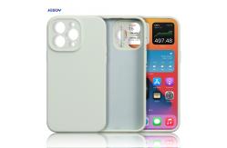 China Custom Real Liquid Silicone Phone Case Microfiber Lining For IPhone 16 15 supplier