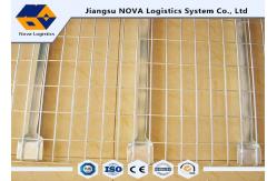 China Medium Duty Galvanised Steel Mesh Deck Railing , Pallet Rack Retail Shelving Systems  supplier