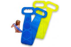 China Practical Harmless Silicone Back Scrubber , Reusable Silicone Body Bath Brush supplier