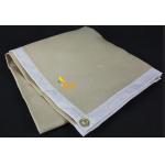 Golden Color Fire Resistant Fiberglass Thermal Welding Fire Blanket for sale