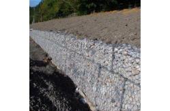 China Plated Galfan Stone Cage Wire Mesh Plastic Reinforced Gabion supplier