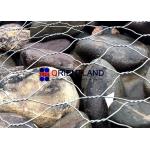 Roadway / Bridge Protection Gabion Wire Baskets  Flexible Structure for sale