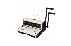 China 12.7mm Pitch Double Loop Wire Punching Binding Machine supplier