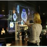Intelligent Transparent OLED Display Multi Touch Fast Touch Response for sale