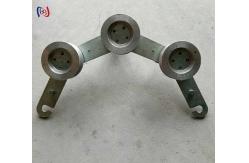 China Hook Ground Block Cable Pulling Pulley For Conductor / Steel Wire Rope supplier