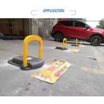 Vehicle Portable Parking Lot Barrier Lock 304 Steel APP Operated USB Bluetooth